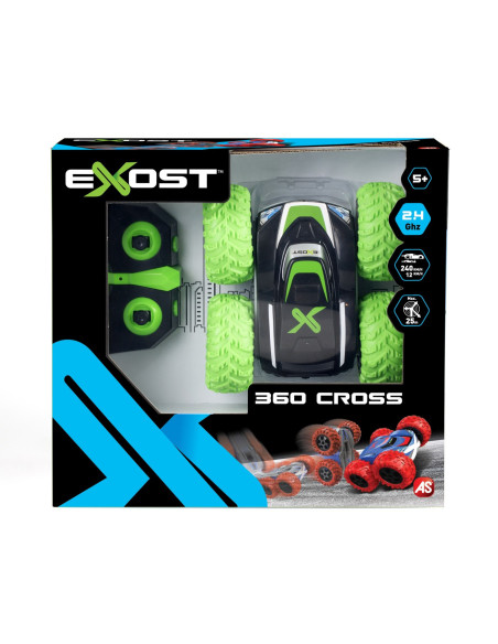 Masina Cu Telecomanda Exost 360 Cross Verde,7530-20255