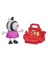 Peppa Pig Figurina Prietenii Amuzanti Zebra Zoe 7cm,F2179_F2207