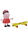 Peppa Pig Figurina Prietenii Amuzanti Peppa Pig Cu Skateboard