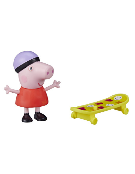 Peppa Pig Figurina Prietenii Amuzanti Peppa Pig Cu Skateboard