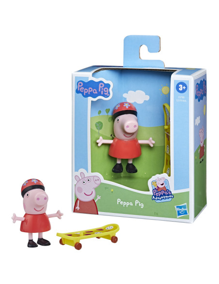 Peppa Pig Figurina Prietenii Amuzanti Peppa Pig Cu Skateboard