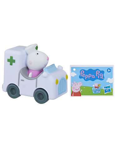 Peppa Pig Masinuta Buggy Si Figurina Iepurasul