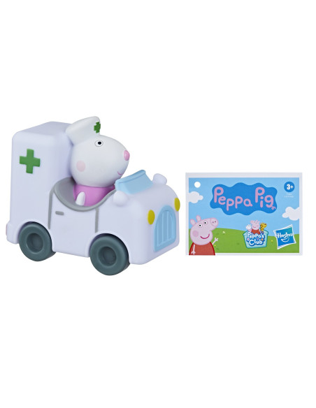 Peppa Pig Masinuta Buggy Si Figurina Iepurasul