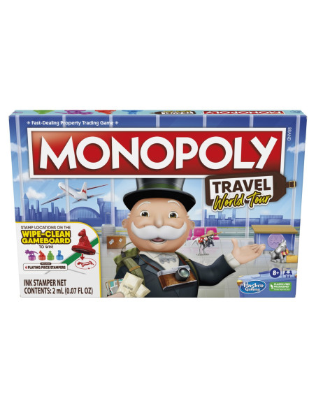 Joc Monopoly Calatoreste In Jurul Lumii,F4007