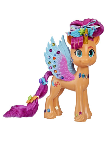 My Little Pony Ribbon Hairstyles Figurina Sunny Starscout,F3873
