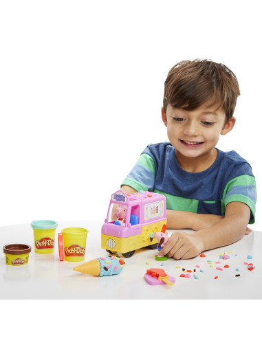 Play Doh Peppa Pig Si Masina De Inghetata,F3597