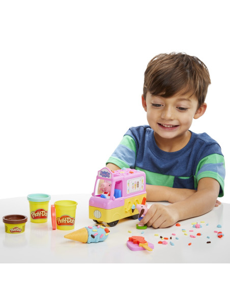 Play Doh Peppa Pig Si Masina De Inghetata,F3597