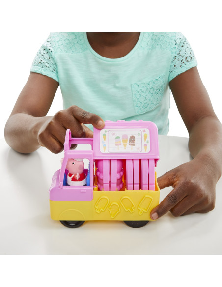 Play Doh Peppa Pig Si Masina De Inghetata,F3597