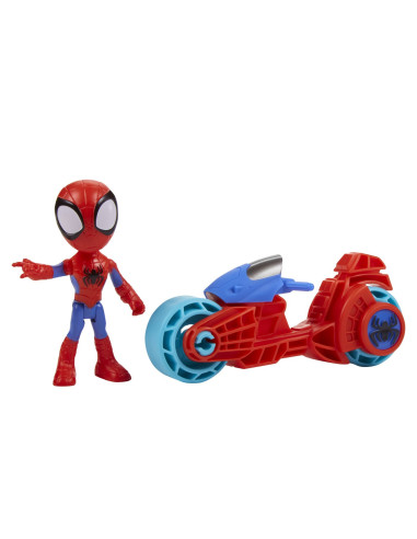 Spidey Prietenii Extraordinari Set Motocicleta Si Figurina
