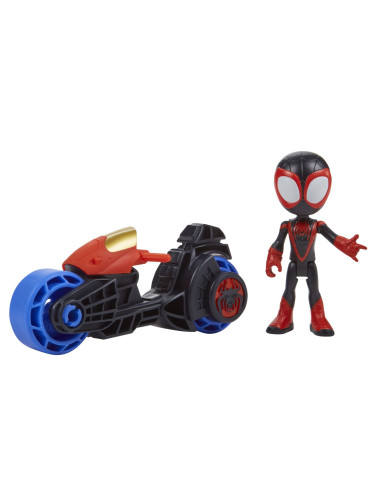 Spidey Prietenii Extraordinari Set Motocicleta Si Figurina