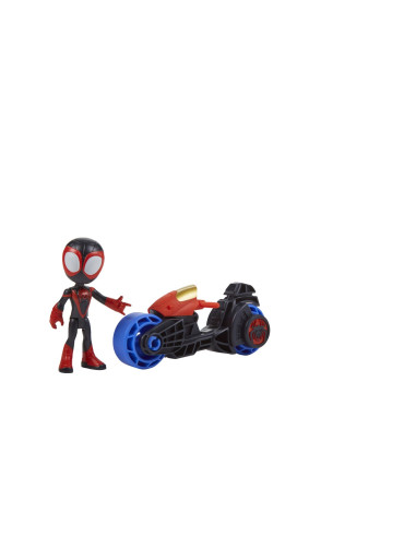 Spidey Prietenii Extraordinari Set Motocicleta Si Figurina