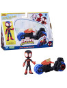 Spidey Prietenii Extraordinari Set Motocicleta Si Figurina