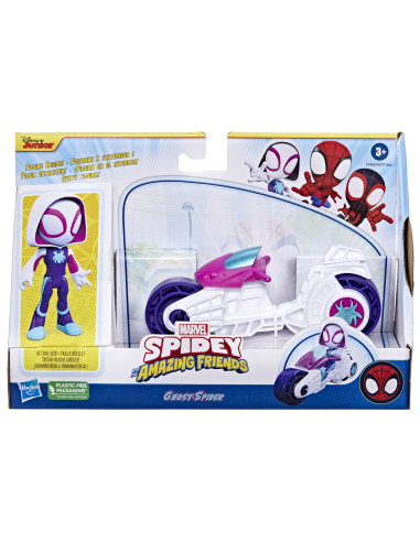 Spidey Prietenii Extraordinari Set Motocicleta Si Figurina