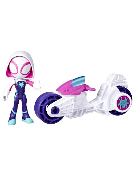 Spidey Prietenii Extraordinari Set Motocicleta Si Figurina