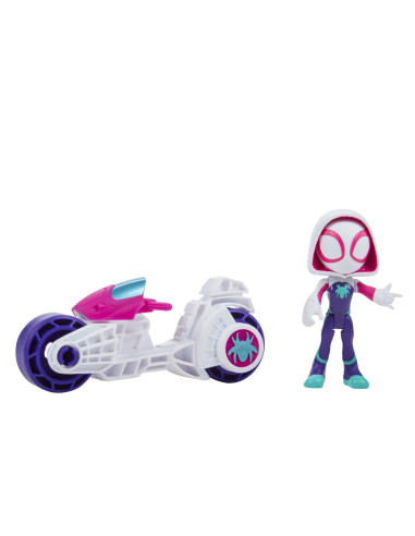 Spidey Prietenii Extraordinari Set Motocicleta Si Figurina