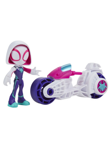 Spidey Prietenii Extraordinari Set Motocicleta Si Figurina