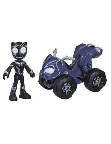Spidey Prietenii Extraordinari Set Vehicul Si Figurina Black