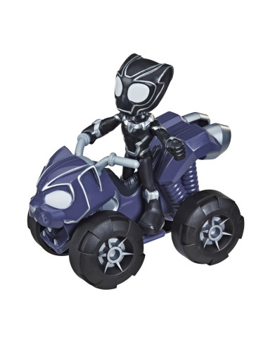 Spidey Prietenii Extraordinari Set Vehicul Si Figurina Black
