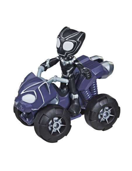 Spidey Prietenii Extraordinari Set Vehicul Si Figurina Black