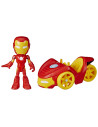 Spidey Prietenii Extraordinari Set Vehicul Si Figurina Iron