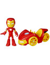 Spidey Prietenii Extraordinari Set Vehicul Si Figurina Iron