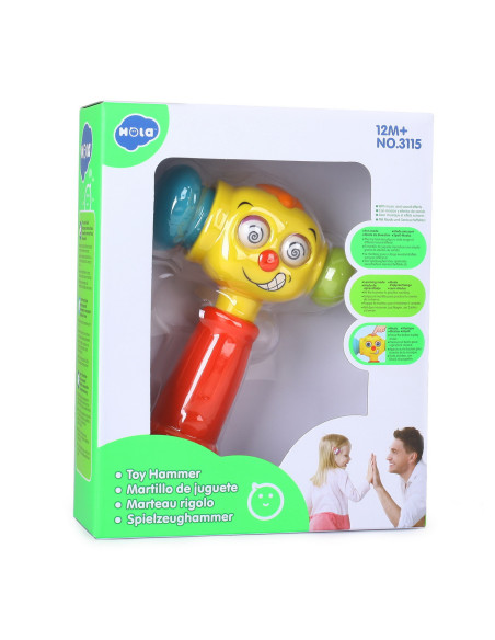 Ciocan Interactiv Si Educativ Cu Lumini Si Sunete,3115