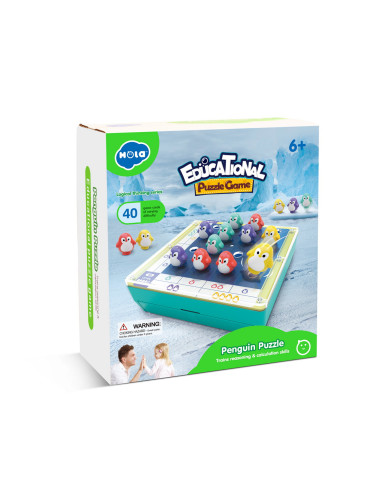 Joc Interactiv Puzzle Pinguini,HolaE7986