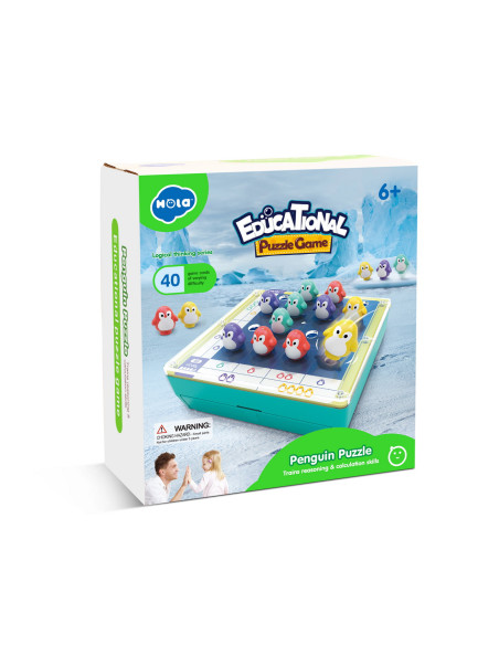 Joc Interactiv Puzzle Pinguini,HolaE7986