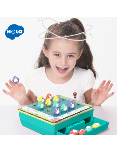 Joc Interactiv Puzzle Pinguini,HolaE7986