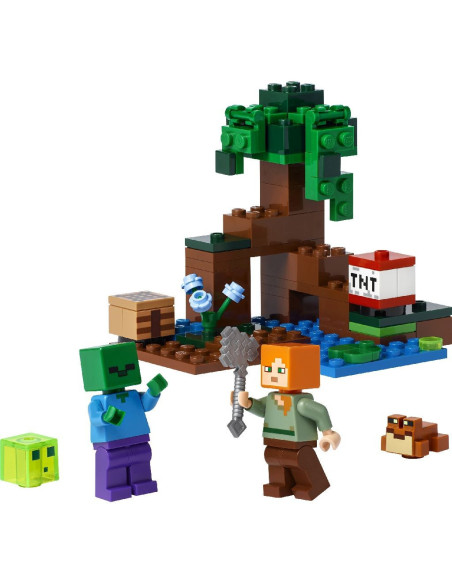 Lego Minecraft Aventura In Mlastina 21240,21240