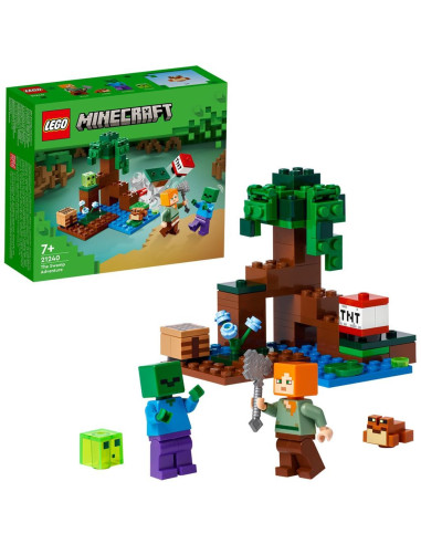 Lego Minecraft Aventura In Mlastina 21240,21240