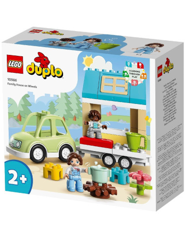 Lego Duplo Casa Pe Roti A Familiei 10986,10986