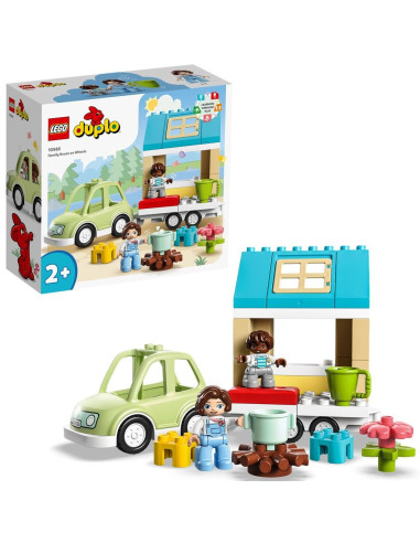 Lego Duplo Casa Pe Roti A Familiei 10986,10986