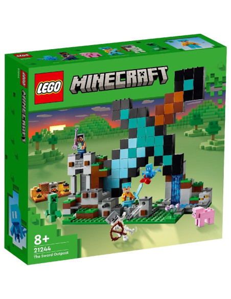 Lego Minecraft Avanpostul Sabiei 21244,21244