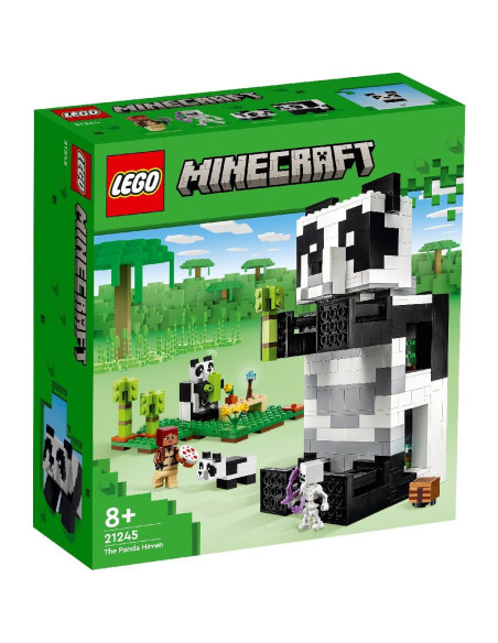 Lego Minecraft Refugiul Ursilor Panda 21245,21245