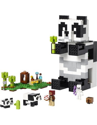 Lego Minecraft Refugiul Ursilor Panda 21245,21245
