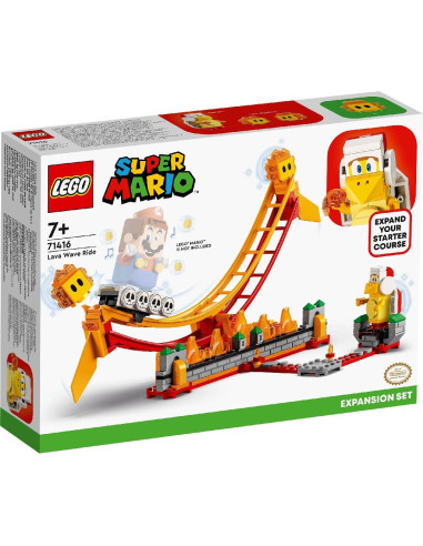 Lego Super Mario Set De Extindere Plimbare Pe Valul De Lava