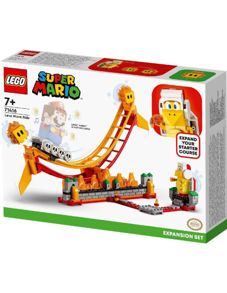 Lego Super Mario Set De Extindere Plimbare Pe Valul De Lava