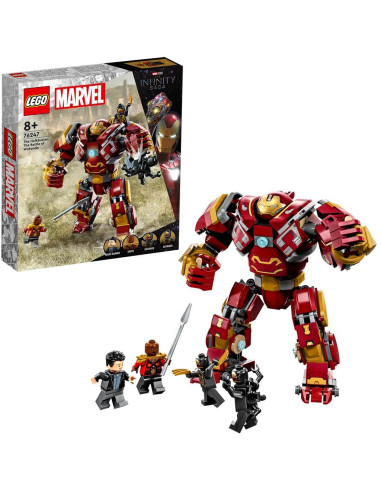 Lego Super Heroes Hulkbuster Batalia Din Wakanda 76247,76247