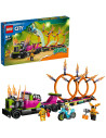 Lego City Camion De Cascadorie Si Provocarea Cercurilor De Foc