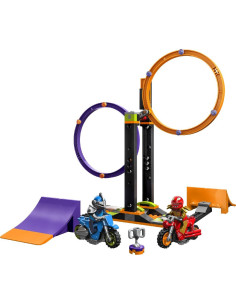 Lego City Provocarea De Cascadorii Cu Rotiri 60360,60360 2