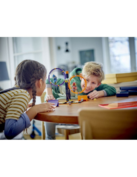 Lego City Provocarea De Cascadorii Cu Rotiri 60360,60360