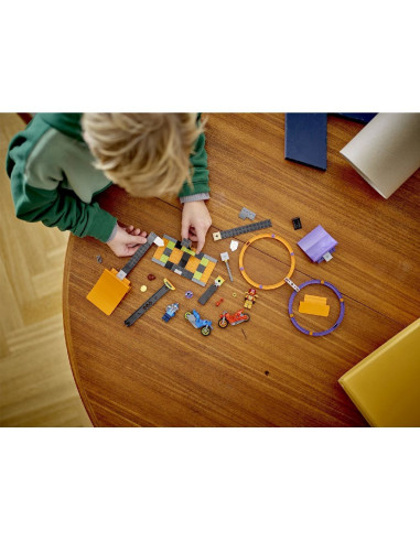 Lego City Provocarea De Cascadorii Cu Rotiri 60360,60360