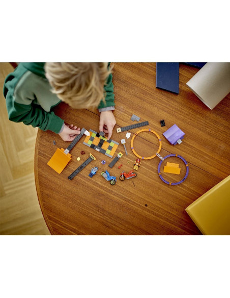 Lego City Provocarea De Cascadorii Cu Rotiri 60360,60360