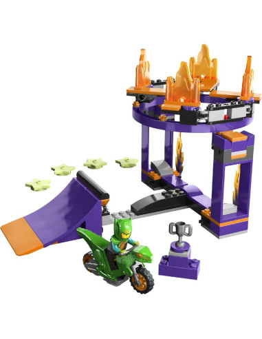 Lego City Provocarea De Cascadorii Pe Rampa Cu Saritura Prin