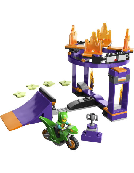 Lego City Provocarea De Cascadorii Pe Rampa Cu Saritura Prin