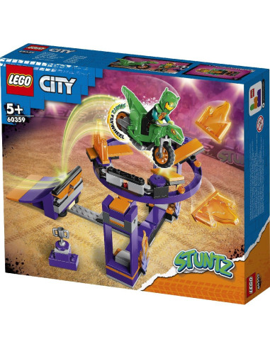 Lego City Provocarea De Cascadorii Pe Rampa Cu Saritura Prin