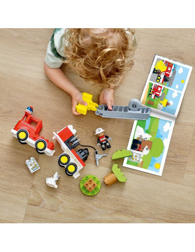 Lego Duplo Camion De Pompieri 10969,10969