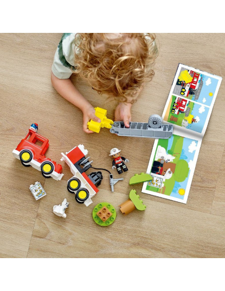 Lego Duplo Camion De Pompieri 10969,10969