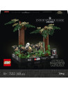 Lego Star Wars Diorama De Urmarire Cu Speederul Pe Endor